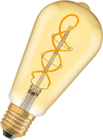 OSRAM Vintage 1906® Klassieke Edison LED lamp, 4W, 300lm