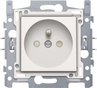 Niko stopcontact + toets original white (101-66600)