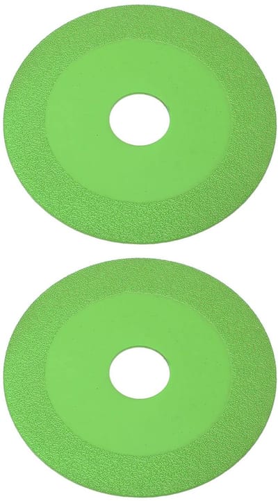 Dailygoody - Set van 2 Glass Cutting Discs voor Glas, Ceramics en Tegels - 100mm OD