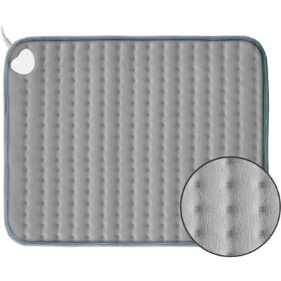 Tomado THP0602G - Elektrisch warmtekussen - 60 x 40 cm - XL formaat - Automatische uitschakeling - Grijs