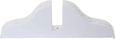 Fine Asianliving Kamerscherm Scheidingswand Onderzetter Houder Wit - 1 Stuk B30xD2xH10cm