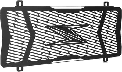 Radiator Beschermer Motor - Radiator Grill Guard - Motor Beschermen - Roestvrij Staal - 41x16.5cm - Zwart