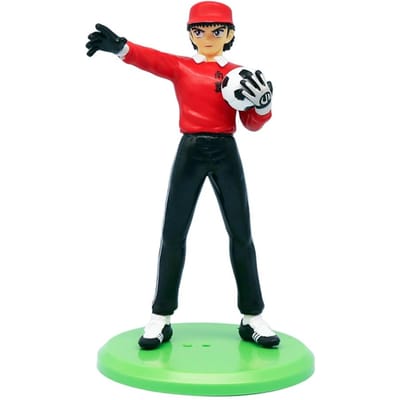 Figurine Anime Captain Tsubasa 18cm Figurine d'Action Ozora Tsubasa Hyuuga Wakabayashi/KojirouGenzou Collection Cadeau Modèle Jouets