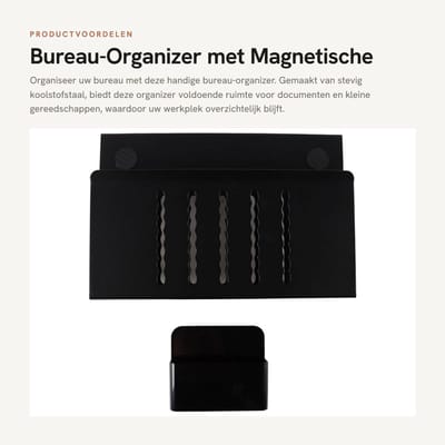 Dailygoods - Bureau-Organizer met Magnetische Pennenhouder