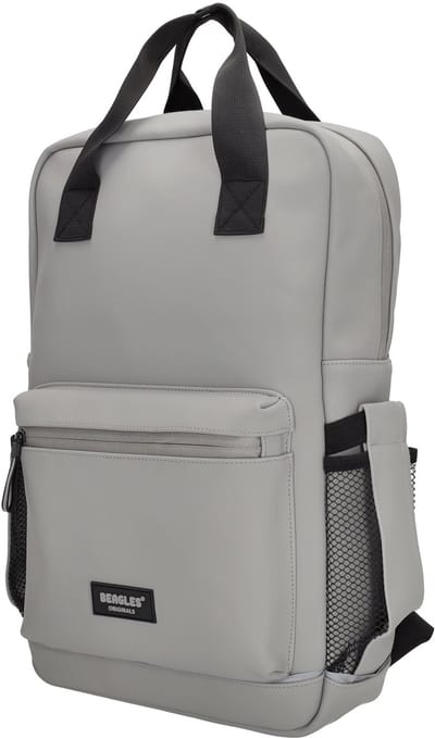 Beagles Originals Waterproof Originals Rugzak 15,6 inch - Laptoprugtas - Anti diestal - Waterafstotend - Lichtgrijs