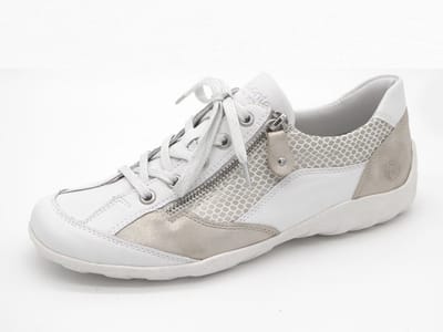 Remonte Dames Sneaker - R3410-81 Wit/Combi - Maat 37