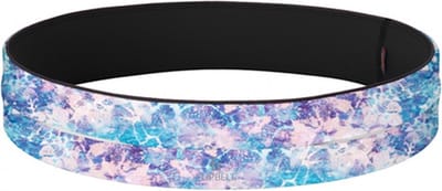 FlipBelt Classic - Running Belt – Hardloopriem voor Telefoon, Water en Meer – Unisex – Ocean Bloom - XL