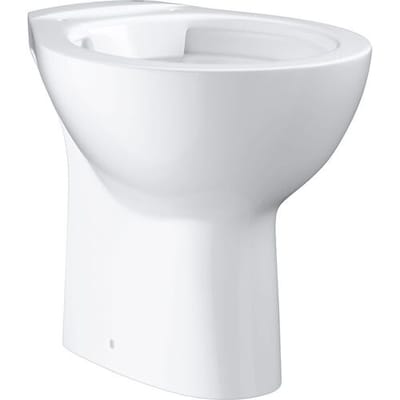 GROHE Bau closetpot diepspoel spoelrandloos AO 35.7x51.5cm 6/3L wit