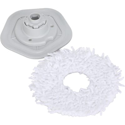 Stofzuiger Dweil Accessoires Vervanging Reserveonderdeel Reinigingsdweil met ABS Roterende Schijf voor Dreame W10 Pro white