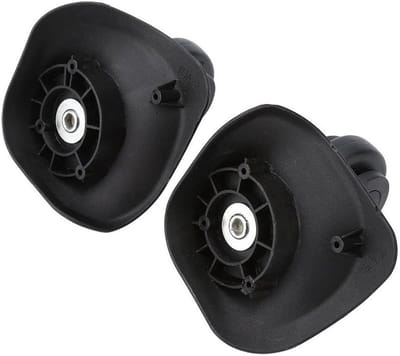 Vervangende Kofferwielen - 2 Stuks PVC Luggage Wielen voor Trolley Koffers, Geschikt voor Hard Shell Koffers en Accessoires