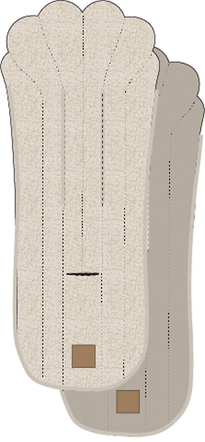 Elodie Cosy Cushion - Omkeerbaar inlegkussen buggy - Inlegkussen universeel - Inlegkussen Buggy - Inlegkussen wandelwagen -White Bouclé