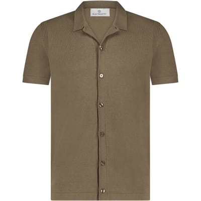 Blue Industry Polo met korte mouwen