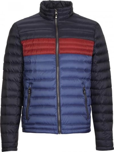Killtec Relando - heren dons jas - donker navy - Maat XL