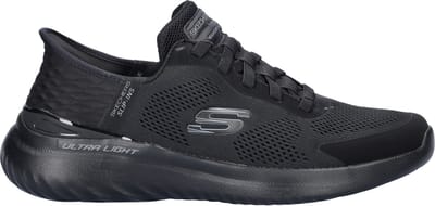 Skechers Hands Free Slip-Ins Bounder heren sneaker - Zwart zwart