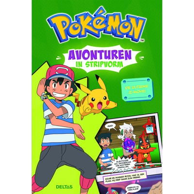 Deltas Pokémon avonturen in stripvorm - ultieme z-move! Stripverhalen