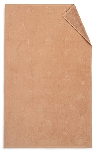 Yumeko strandlaken velours seashell terracotta 86x140 - Biologisch & ecologisch