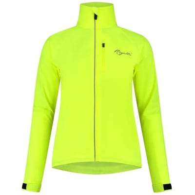 Rogelli Core Dames Hardloopjack - Winddicht - Fluor-Geel - Maat L