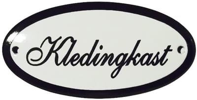 Deurbord Kledingkast