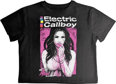 Electric Callboy - Eat Me Alive Crop top - S - Zwart