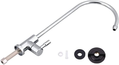 Accessoire Tas voor Warm en Koud Water - RVS 1/4'' 360° Kranen voor Omgekeerde Osmose Drinkwaterfilter