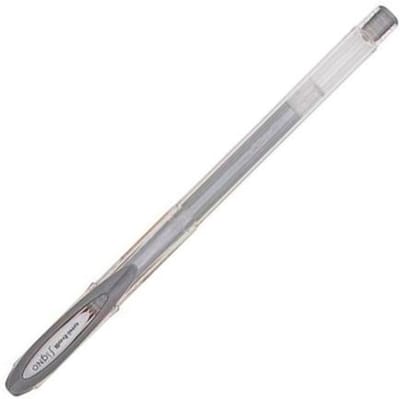 Boligrafo de tinta líquida Uni-Ball Rollerball Signo Noble Zilverkleurig Metaal Zilver 0,5 mm (12 Stuks)