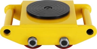 Machineverhuizer - Professionele Transportwielen - 1 Stuk - 360° Rotatie - 6T Draaggewicht