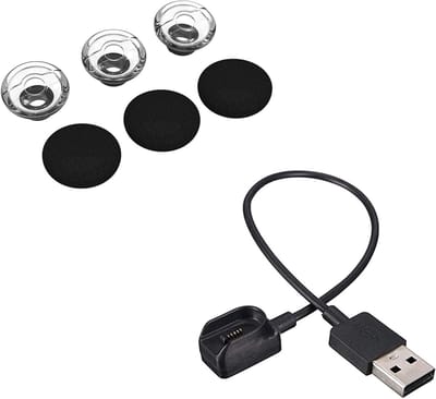 3-Pack Vervangende Oordopjes Gels en Oplaadkabel voor Plantronics Voyager Legend - Comfort, Geluid en Accessoires