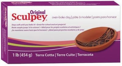 Sculpey Orgianl 454Gr - Terracotta