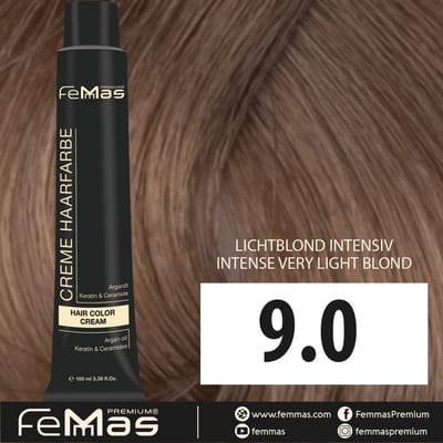 Femmas (9.0) - Haarverf - Lichtblond Intens - 100ml