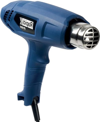 Heteluchtpistool - Warmeluchtblazer Verfstripper - Verf Verwijderen - Twee Temperatuurinstellingen - 1600 Watt - Blauw
