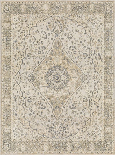 SURYA - CELINE Wasbaar Oosters Vintage Tapijt Camel