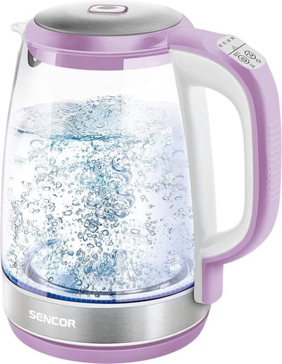 Elektrische Waterkoker 2 Liter met Variabele Temperatuur en LED Verlichting | 2200W