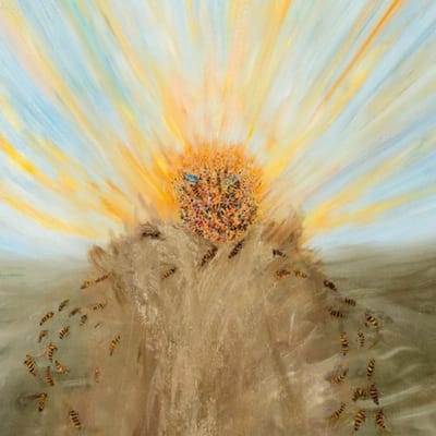 The Tumbling Psychic Joy Of Now - Holy Tongue Meets Shackleton