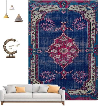Elektrisch Vloerkleed - Verwarmingsmat - Binnen Opwarmen - Gelijkmatige Warmte - 55x90cm - Abstract Patroon