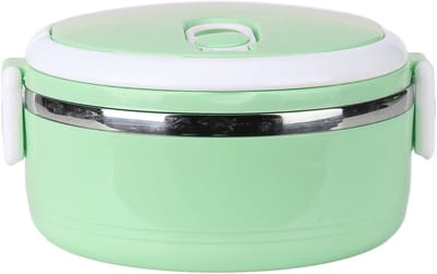Stapelen Lunchbox voor Warm Voedsel, Geïsoleerde RVS Doos, Ideaal voor School, Werk en Thuis, Duurzaam en Lekvrij