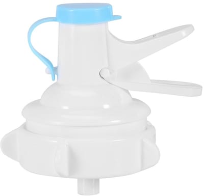 Dailygoods- Waterflespomp Lekkagebestendig Ontwerp - Stofdichte Dop - Thuis/Reisgebruik - Eenvoudige Installatie - Geschikt voor 5,5 cm Monddiameter - Lichtgewicht 60 g - Waterdispenser