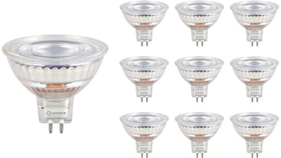 Ledvance LED Spot MR16 GU5.3 - 2W 210lm 3000K 12V - Ø50mm - 36° - Geschikt voor woonkamer, horeca, lounges - 10 stuks