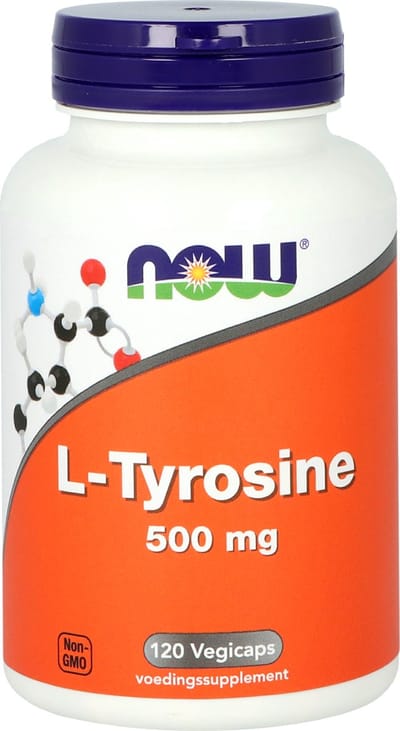 NOW L-Tyrosine 500 mg (120 capsules)