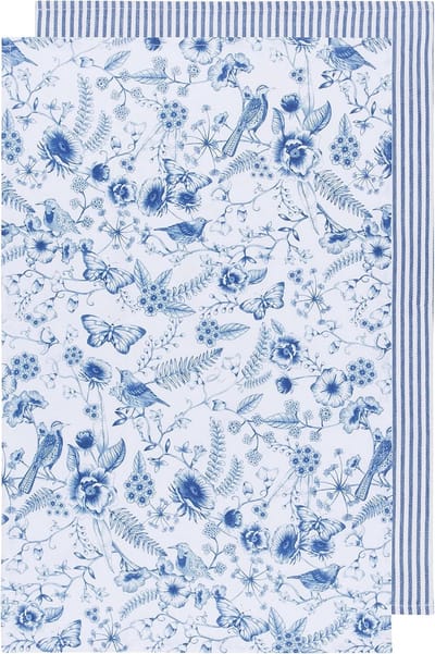 Set van 2 Keukendoeken Katoen - Absorberend en Decoratief Bedrukt Servet