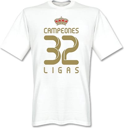 Real Campeones 32 Ligas T-shirt 2012 - XL