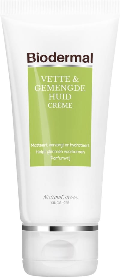 Biodermal Vette & Gemengde Huid Face Gel – Bij overtollig talg, puistjes en onzuiverheden - 150ml