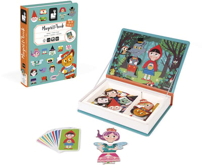 Janod - Magnetibook - Sprookjes - Magneetboek Speelset