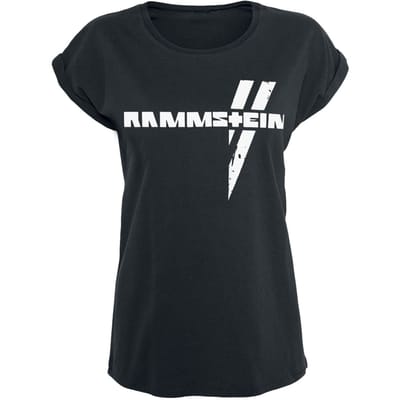 Rammstein T-shirt - White Bars - XS tot 5XL - voor Vrouwen - zwart