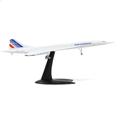 Die-cast Metalen Concorde Vliegtuig 1:200 Schaalmodel - Perfect Cadeau voor Luchtvaartliefhebbers