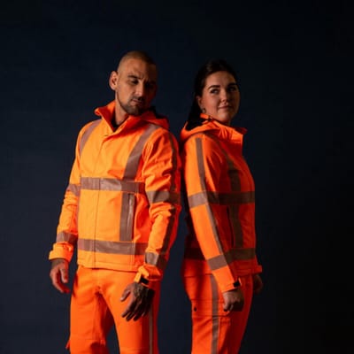 Tricorp Softshell RWS Revisible Dames 403702 - Fluororange - XS