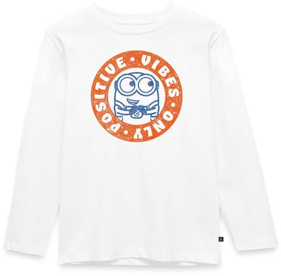 Minions Bob Positive Vibes Premium T-Shirt Kinderen