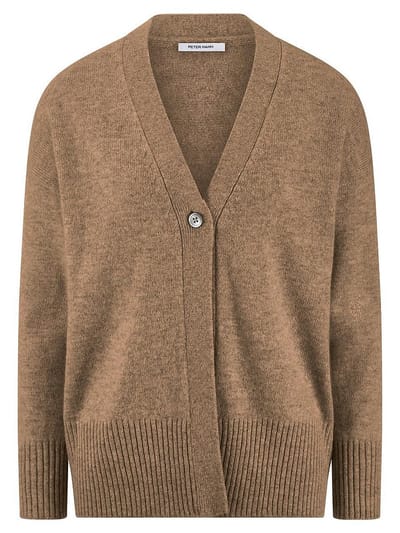Vest Van Peter Hahn bruin