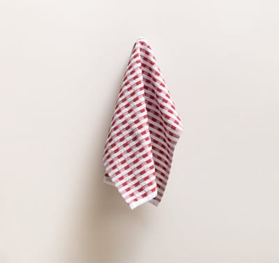 CLARYSSE Vaatdoek katoen Magnus 33 x 35cm - Rood