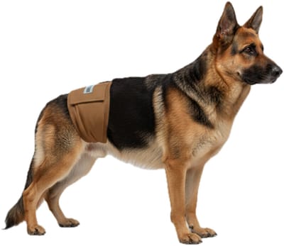 Hondenluier Reu - Bruin - Maat XL - Wasbaar - Verstelbaar 64-86 cm