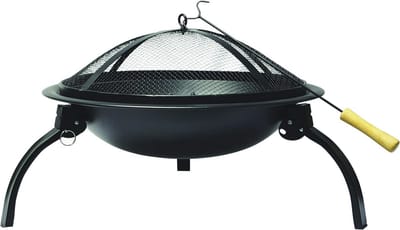 Stalen Haard met Grill - Buitenkachel voor Tuin en Terras